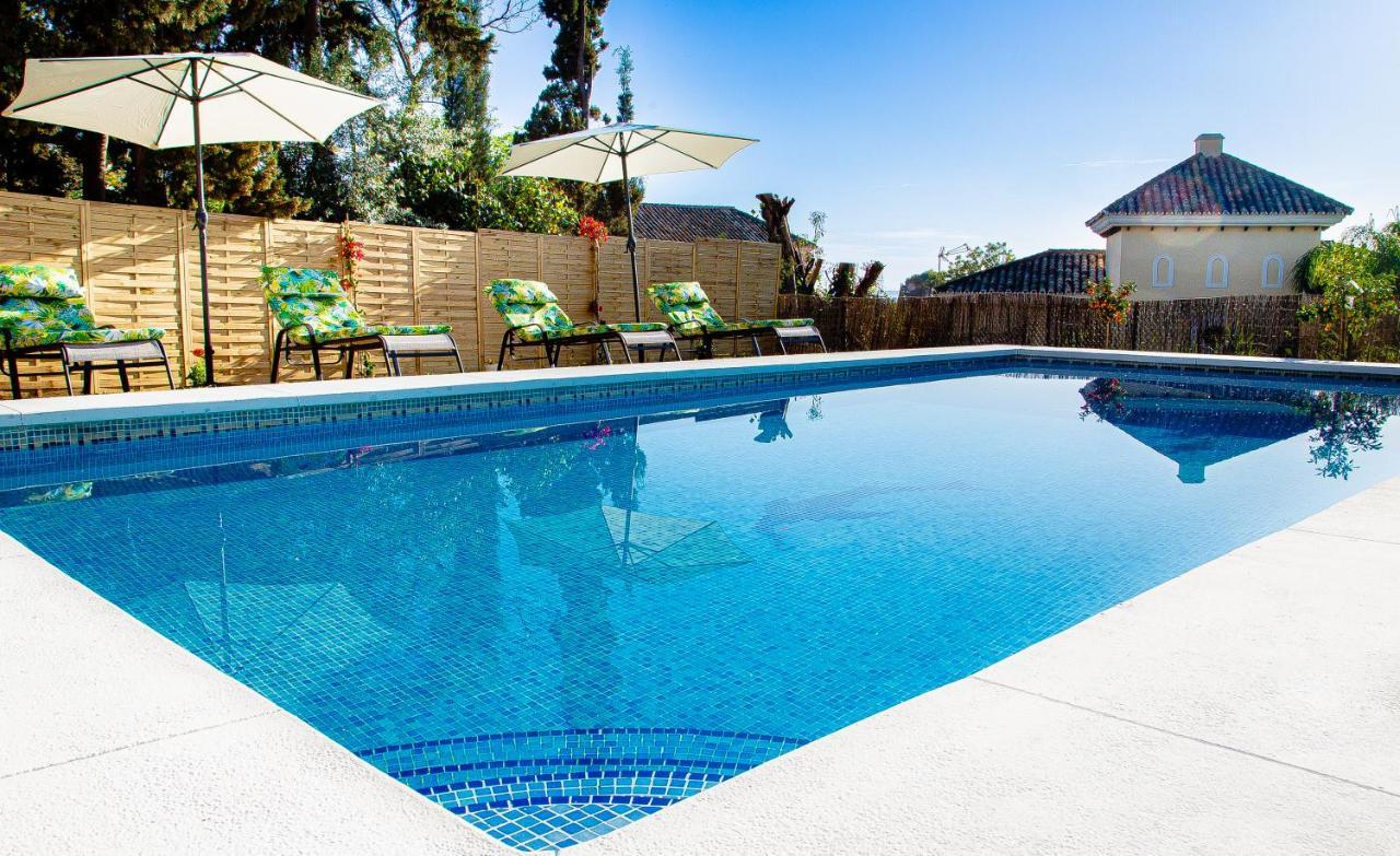 Villa Maria In El Rosario - Mit Sicht Auf Gibralta Marbella Luaran gambar