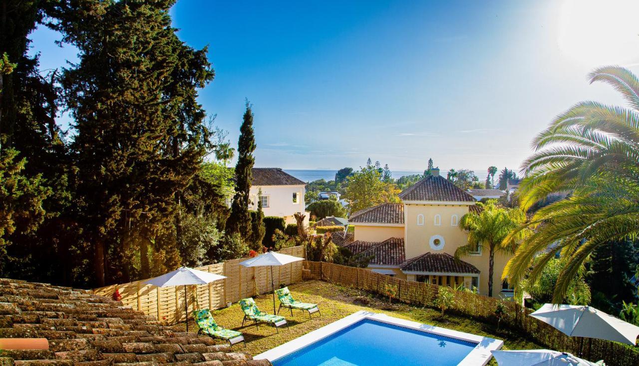 Villa Maria In El Rosario - Mit Sicht Auf Gibralta Marbella Luaran gambar