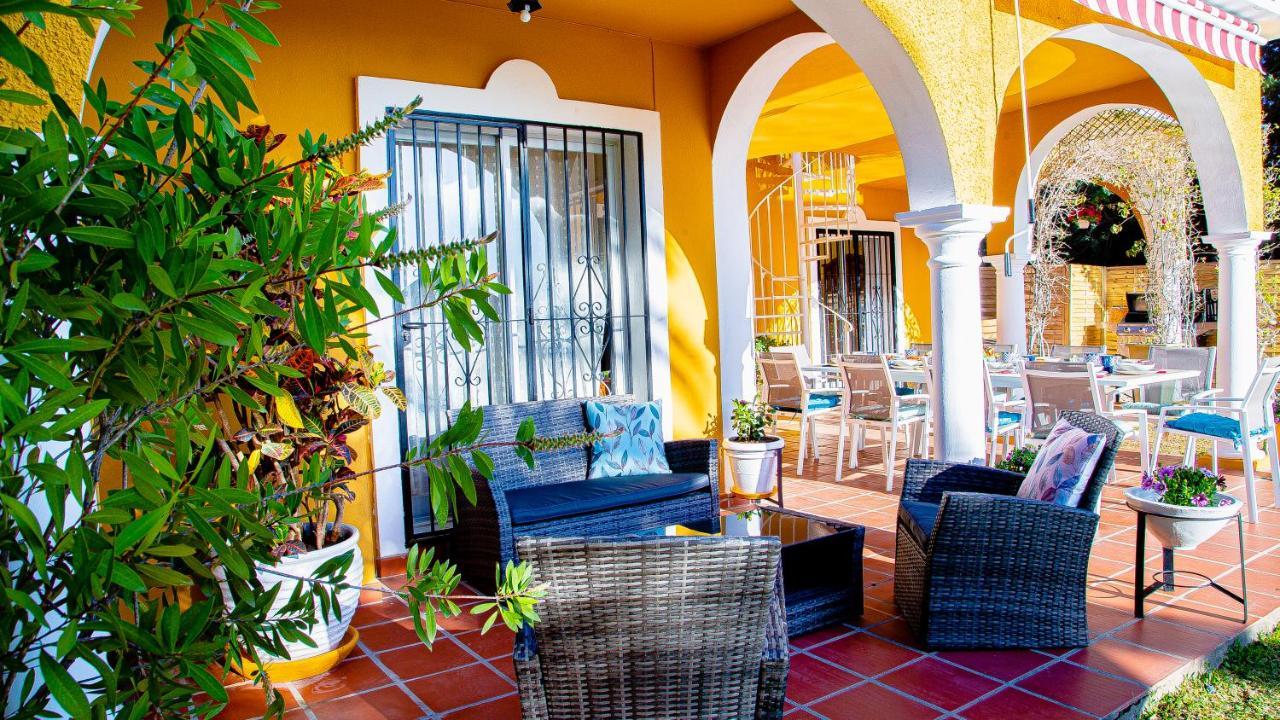 Villa Maria In El Rosario - Mit Sicht Auf Gibralta Marbella Luaran gambar