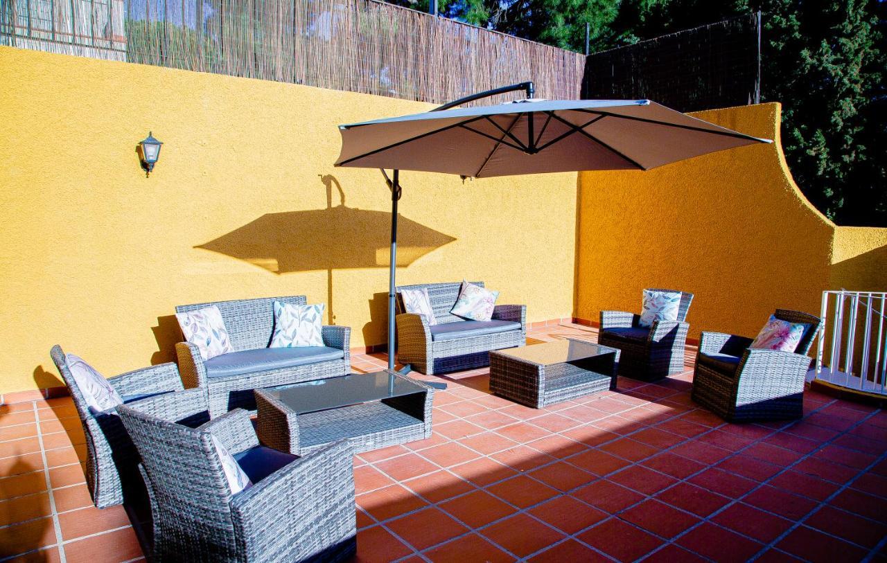 Villa Maria In El Rosario - Mit Sicht Auf Gibralta Marbella Luaran gambar